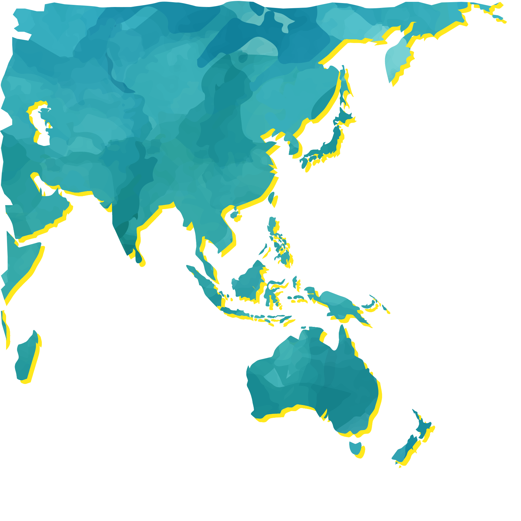 Gospel Light regional missions map