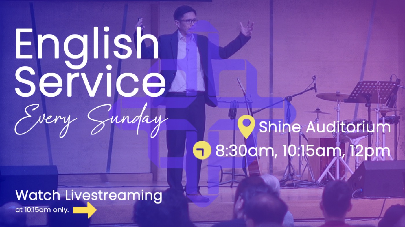 English service venue and timing